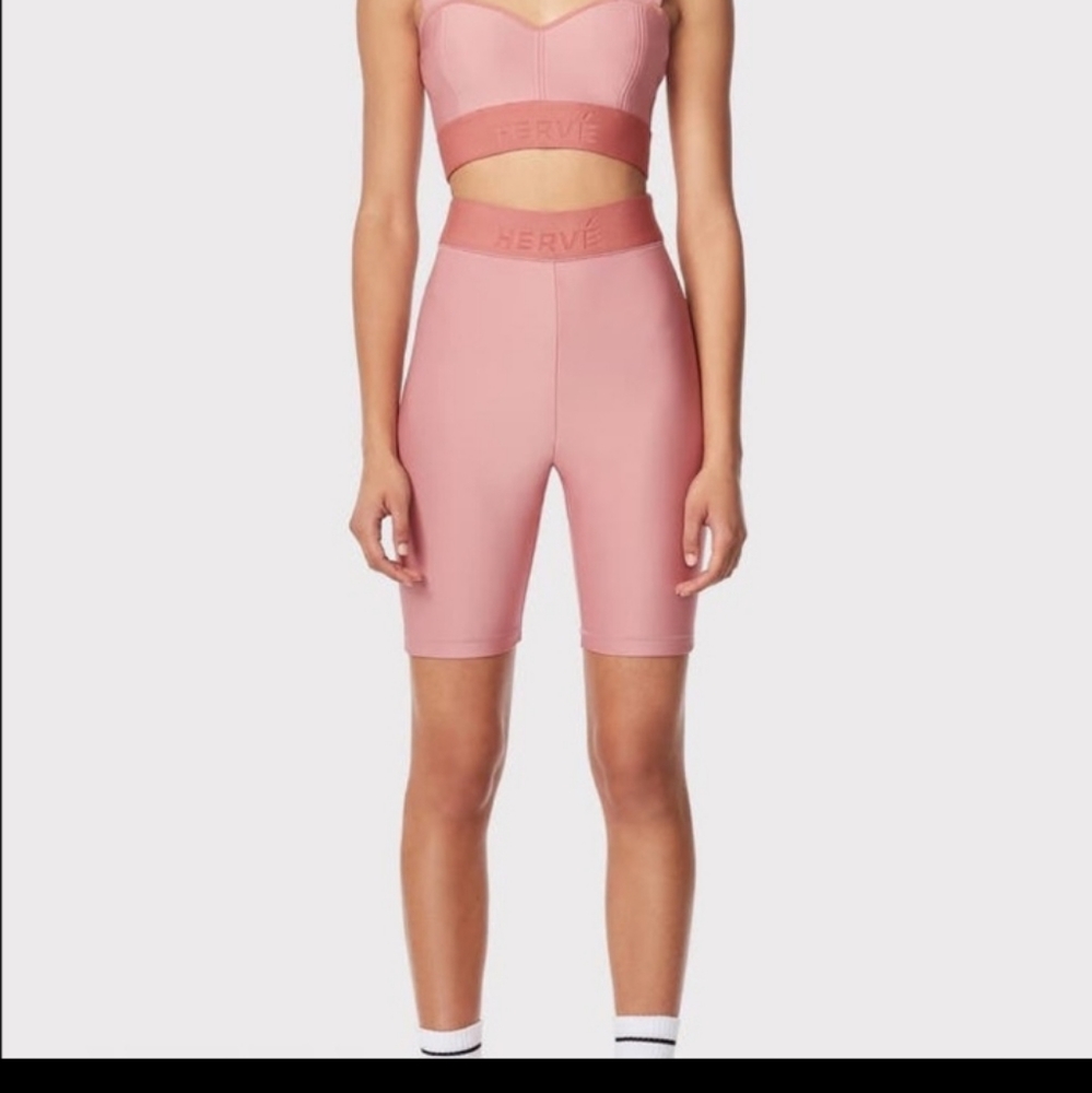 Herve leger biker shorts